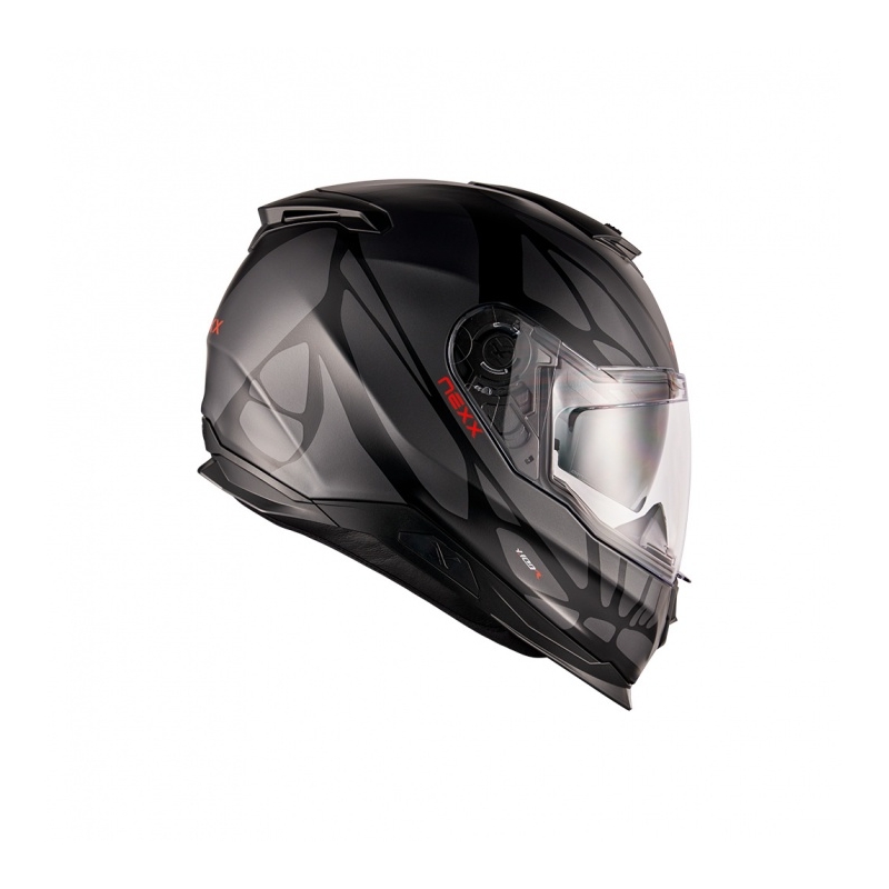Casco moto integrale Nexx Y.100 B-SIDE nero-grigio Saldi