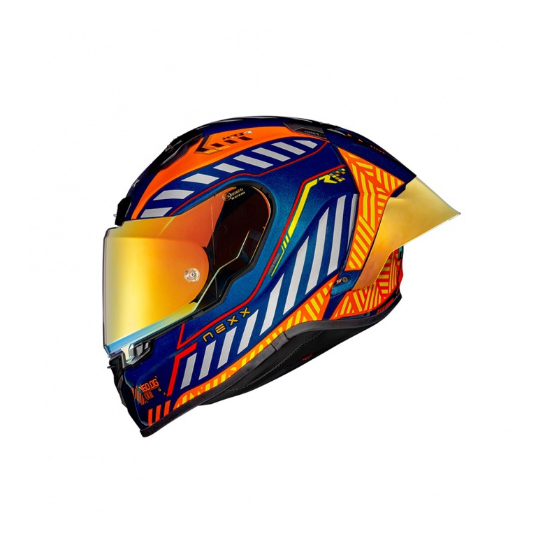 Casco moto integrale Nexx NEXX X.R3R Out Brake arancione Saldi