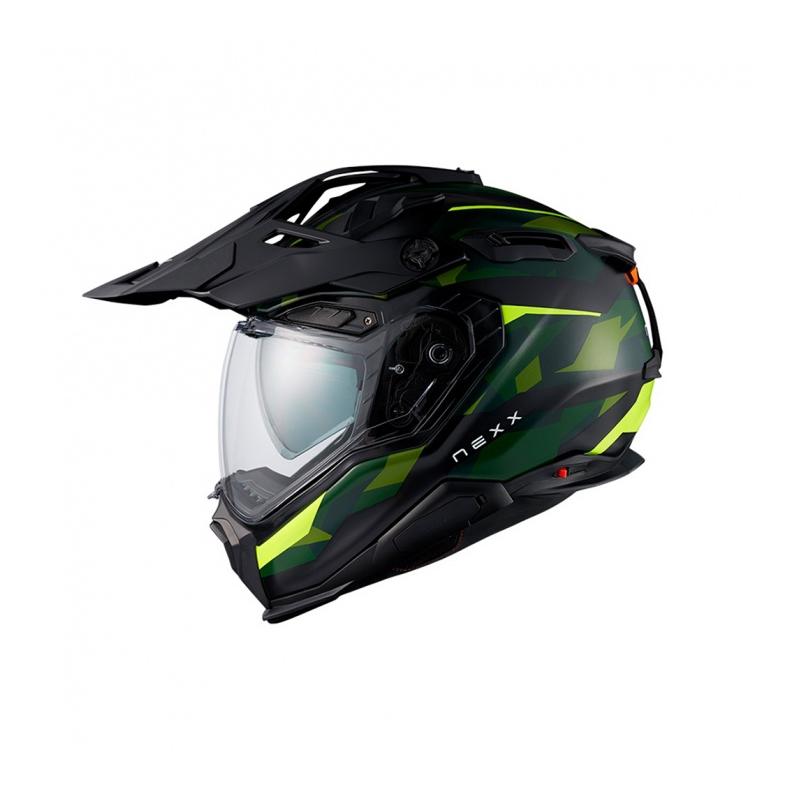 Casco enduro per moto Nexx X.WED3 Trailmania verde fluo Saldi