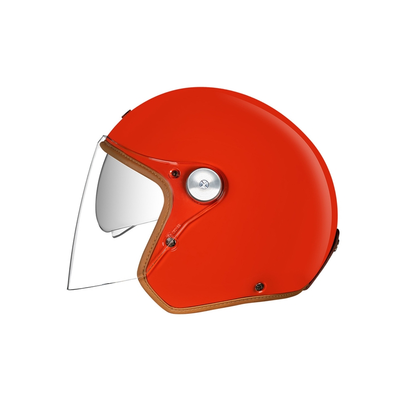 Casco moto aperto Nexx X.G30 Clubhouse SV arancione