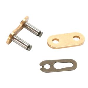 Závlačková spojka řetězu D.I.D Chain 415ERZ SDH Gold&Gold RJ