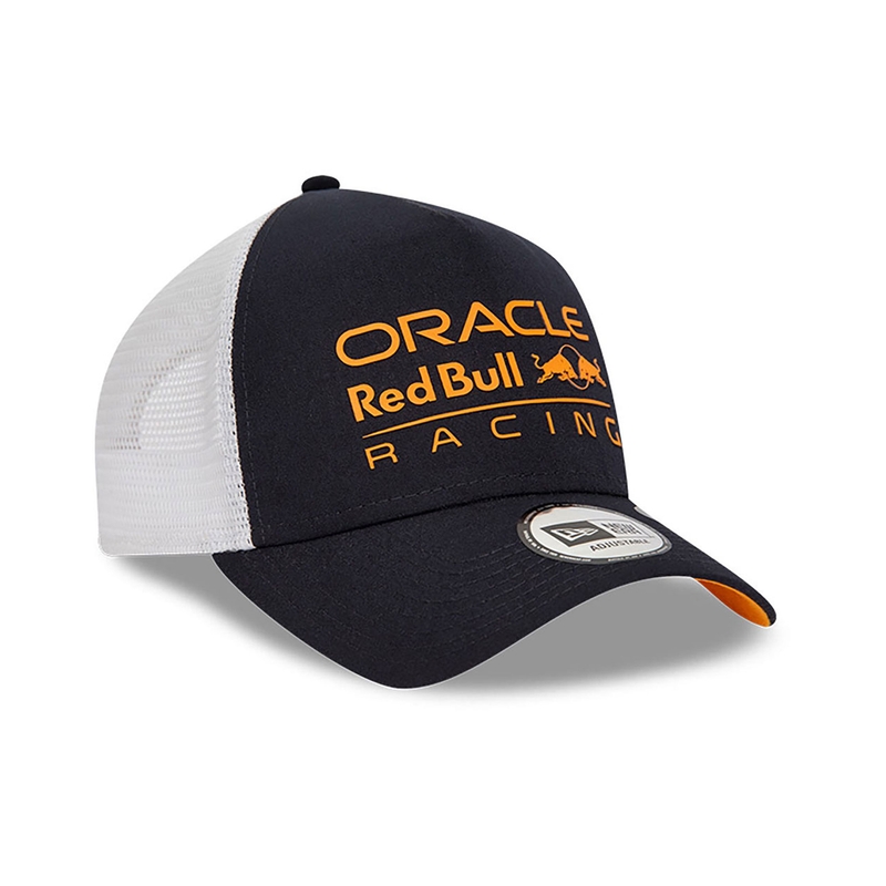 Cappello Red Bull Racing F1 con grande logo E Frame blu scuro