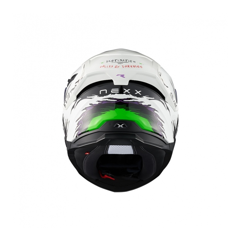 Casco integrale per moto Nexx Y.100R Night Rider bianco Saldi