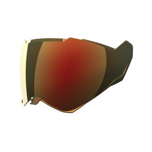 Plexi per caschi Nexx X.WST3 specchio rosso-arancio