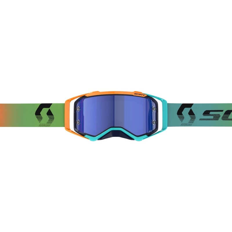 Occhiali da motocross Scott Prospect AMP blu-arancio-blu