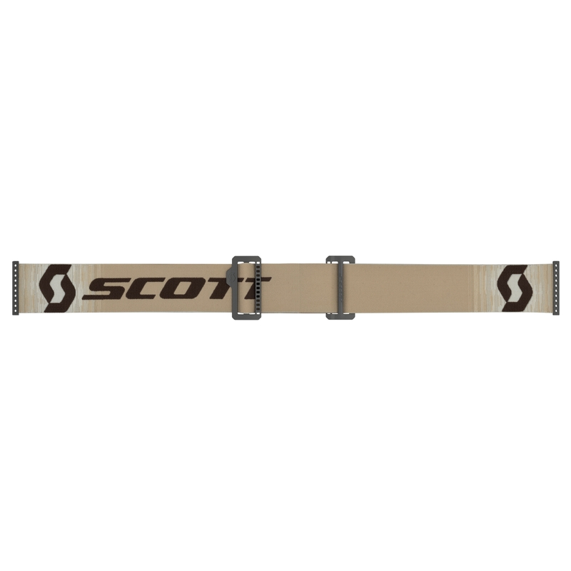 Occhiali da motocross Scott Prospect CH beige-marrone-argento