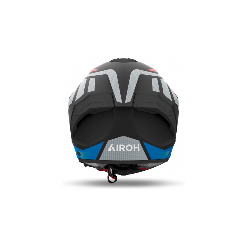 Casco integrale da moto Airoh Matryx Rider blu scuro opaco
