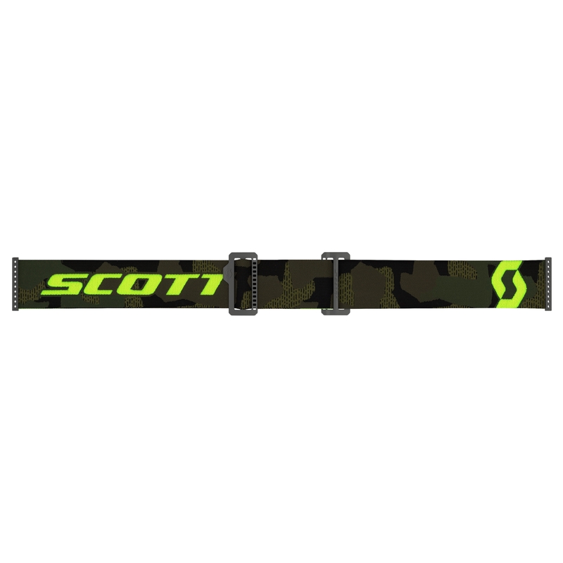 Occhiali da motocross Scott Prospect LS cachi-giallo fluo-grigio chiaro