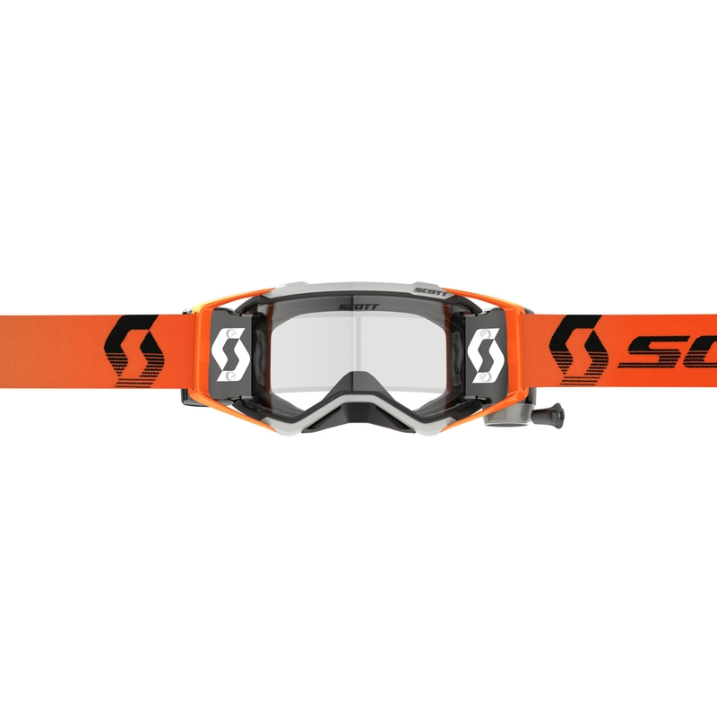 Occhiali da motocross Scott Prospect WFS grigio-arancio