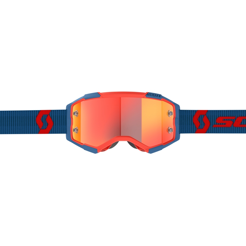 Occhiali da motocross Scott Fury CH blu-rosso-arancio