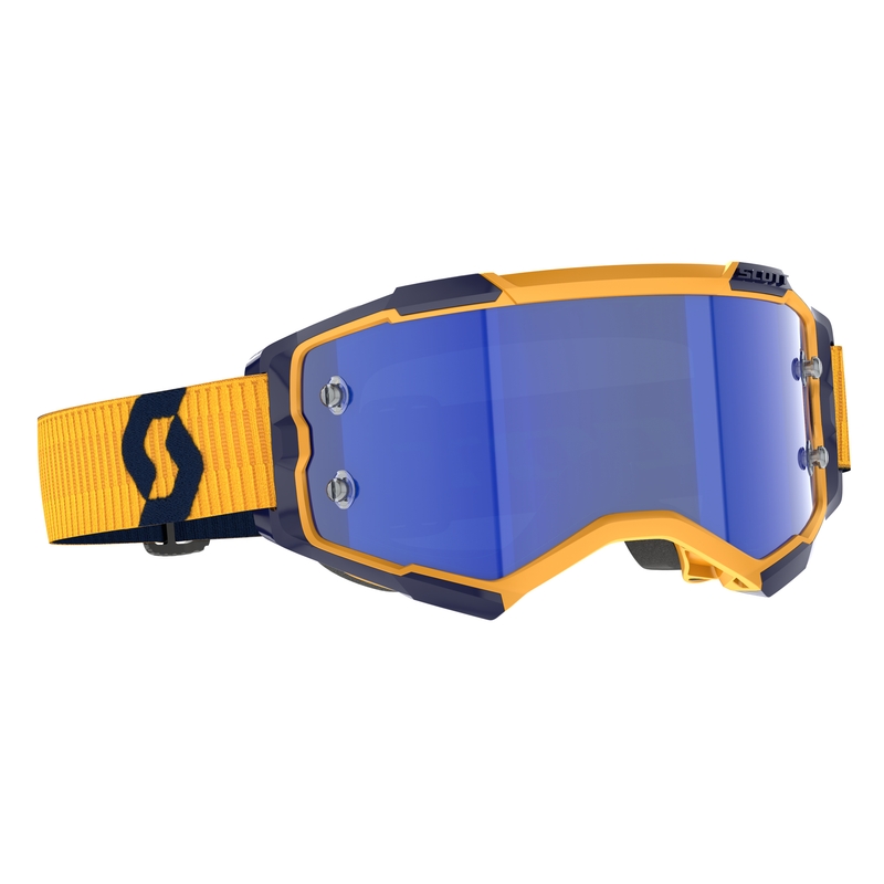 Occhiali da motocross Scott Fury CH giallo-blu