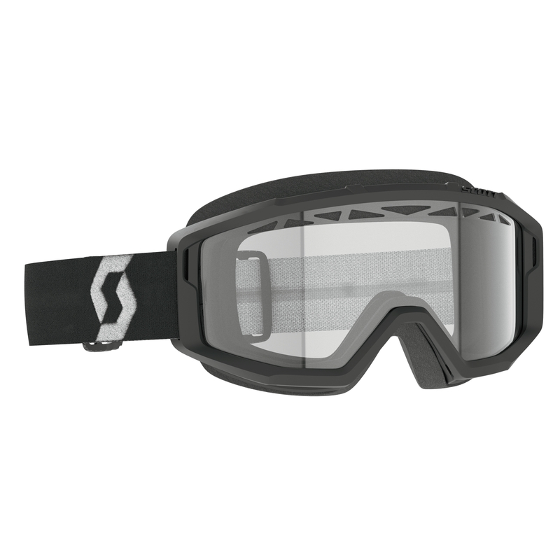 Occhiali da motocross Scott Primal Enduro bianco e nero