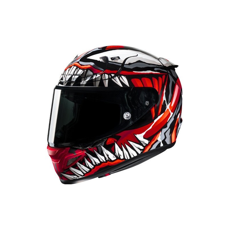 Casco integrale HJC RPHA 12 Maximized Venom Marvel MC1SF Saldi