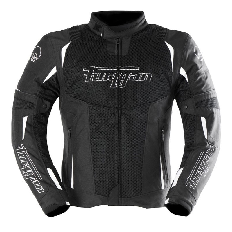 Giacca da moto Furygan ULTRA SPARK 3IN1 VENTED+ nero e bianco