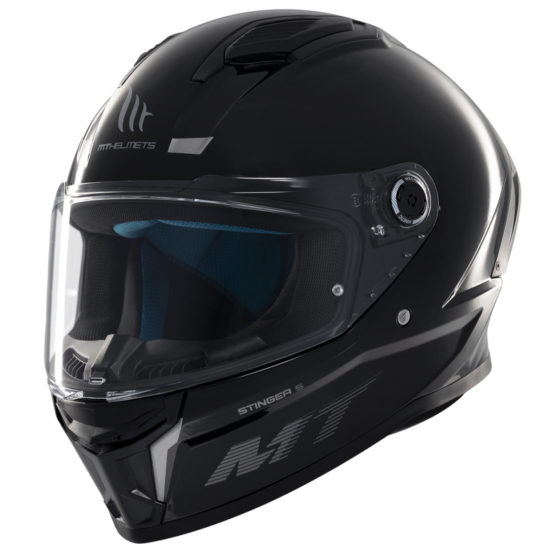 MT Stinger 2 Casco moto integrale nero lucido