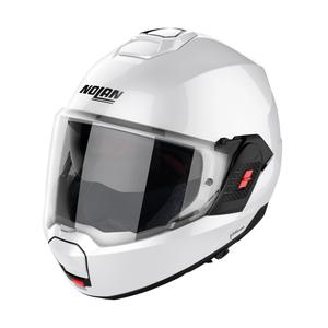 Nolan N120-1 Classic N-com bianco casco da moto ribaltabile