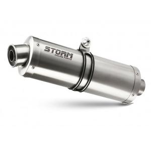 Výfuk kompletní 4x2x1 STORM OVAL Nerez