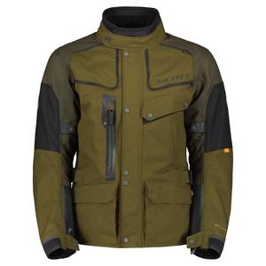 Giacca da moto SCOTT VOYAGER DRYO nero-marrone-oliva