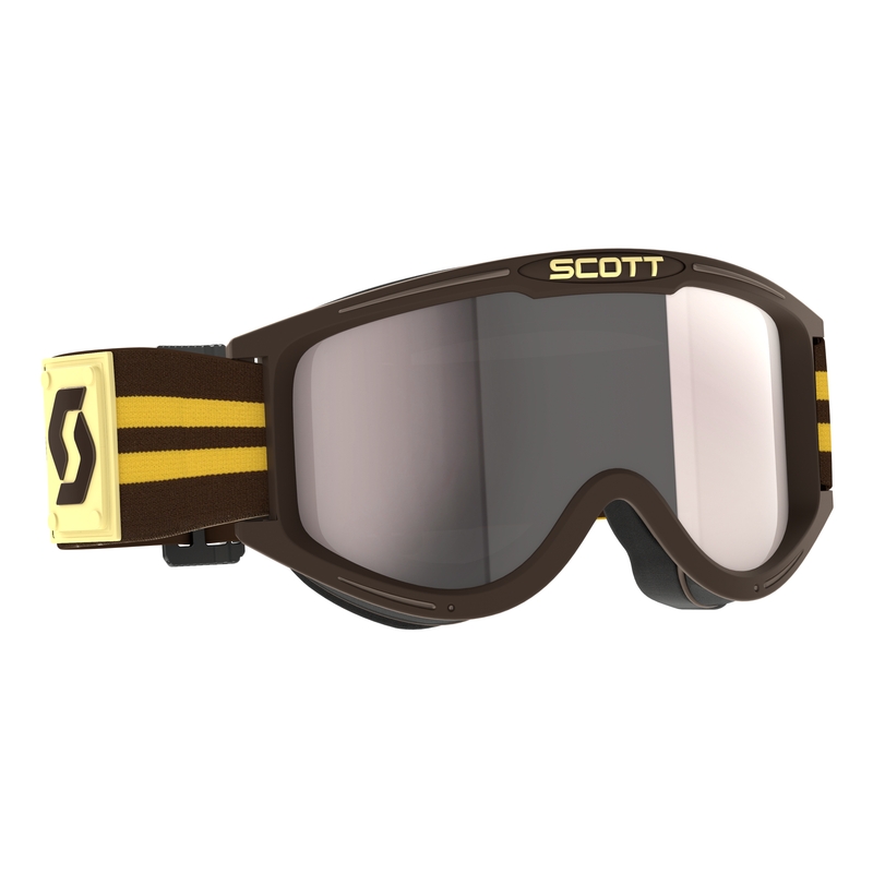 Occhiali da motocross SCOTT 89X Era marrone-argento