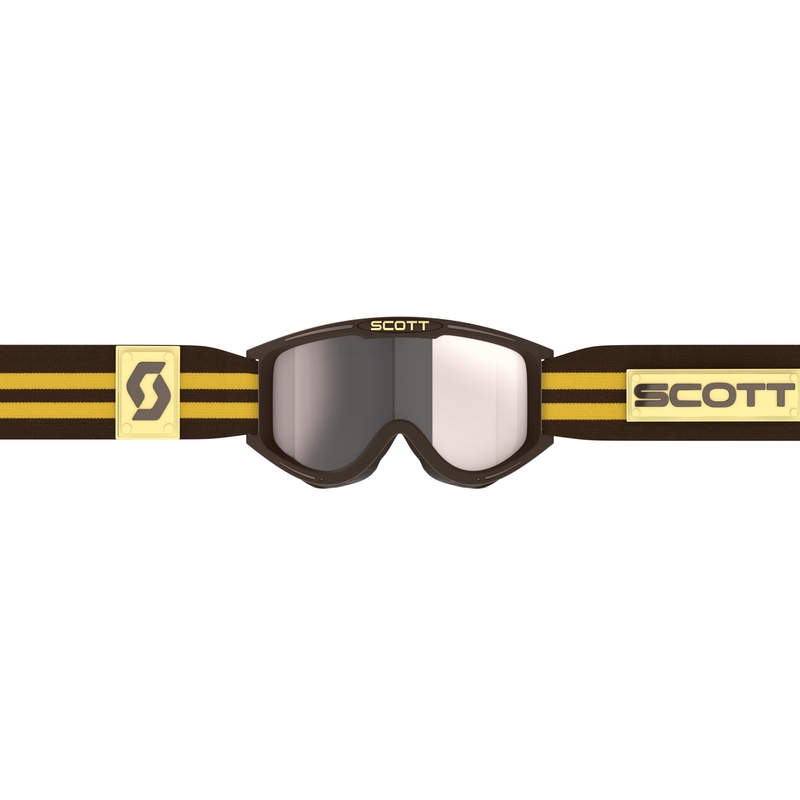 Occhiali da motocross SCOTT 89X Era marrone-argento