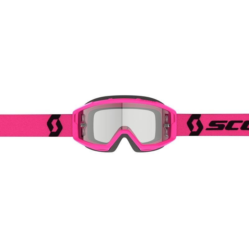 Occhiali da motocross SCOTT Primal rosa-nero