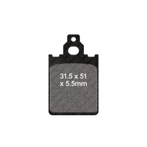 Brzdové destičky EBC