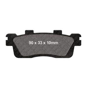 Brzdové destičky EBC