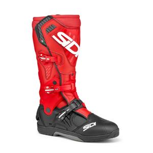Stivali da moto SiDi Crossair neri e rossi