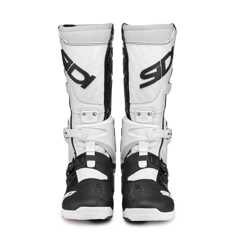 Stivali da moto SiDi Crossair bianchi e neri