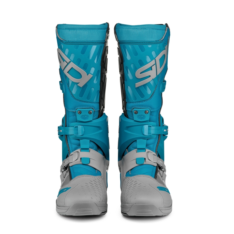 Stivali da moto SiDi Crossair grigio-blu