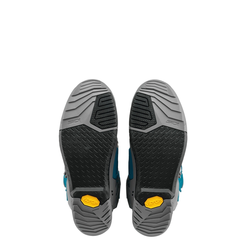 Stivali da moto SiDi Crossair grigio-blu