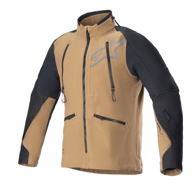 Alpinestars Hyde XT Drystar XF giacca da moto sabbia nera