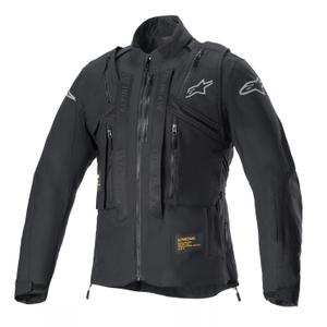 Alpinestars Techdura giacca da moto nera riflettente