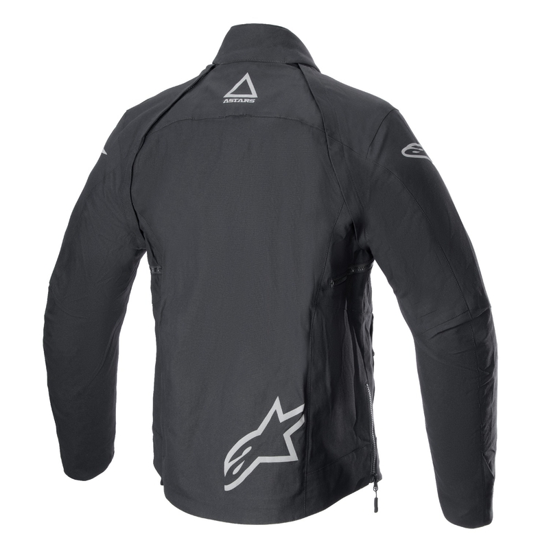 Alpinestars Techdura giacca da moto nera riflettente