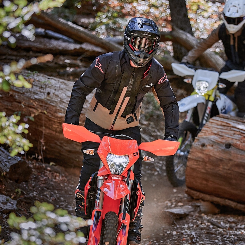Alpinestars Techdura giacca da moto nera riflettente