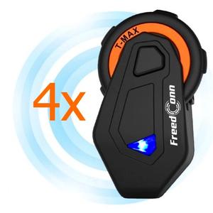 Set di 4 interfono Bluetooth T-MAX