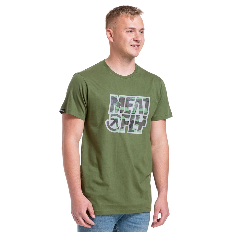 Camicia Meatfly Repash verde oliva da uomo