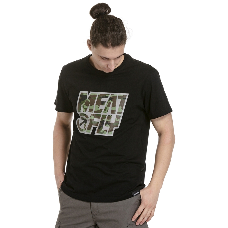 Camicia da uomo Meatfly Repash nero