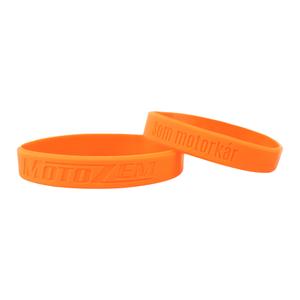 Bracciale MotoZem SK Sono un motociclista arancione