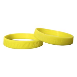Bracciale MotoZem CZ Sono un motociclista giallo fluo