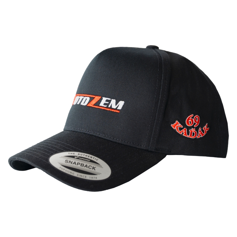 Cappellino MotoZem x Kaďák nero