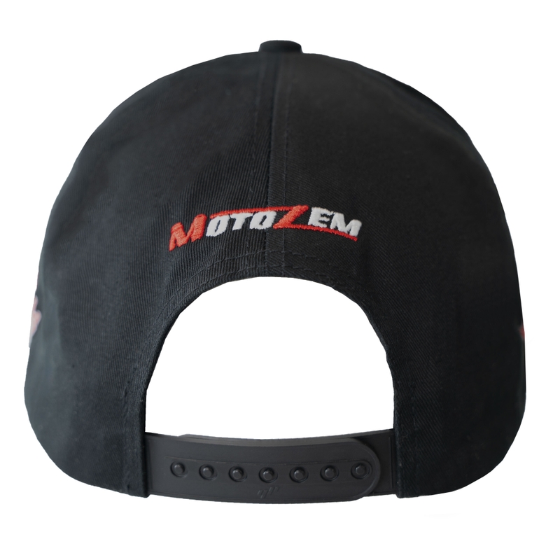Cappellino MotoZem x Kaďák nero