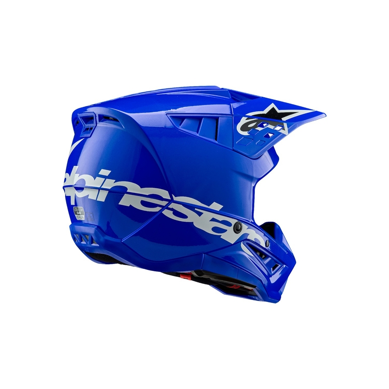 Alpinestars S-M5 Corp casco da motocross blu