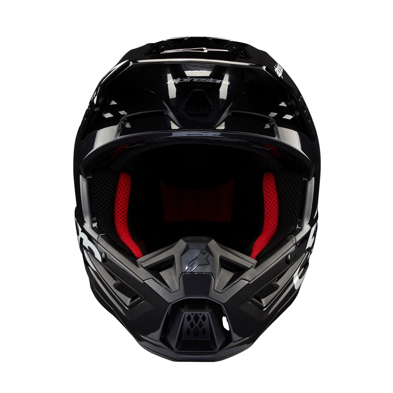 Casco da motocross Alpinestars S-M5 Corp grigio scuro