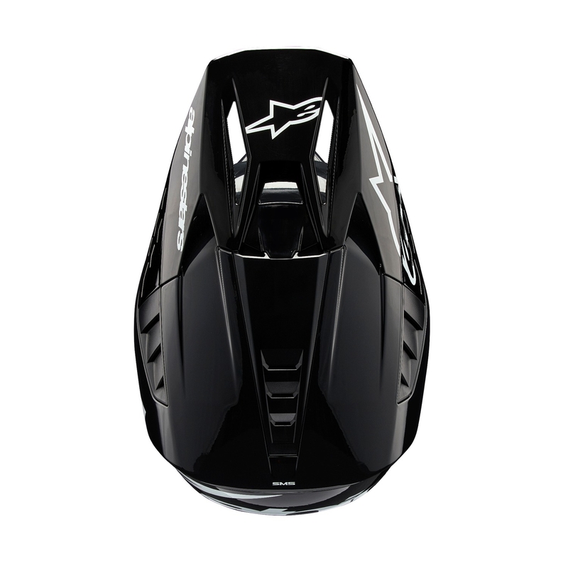 Casco da motocross Alpinestars S-M5 Corp grigio scuro
