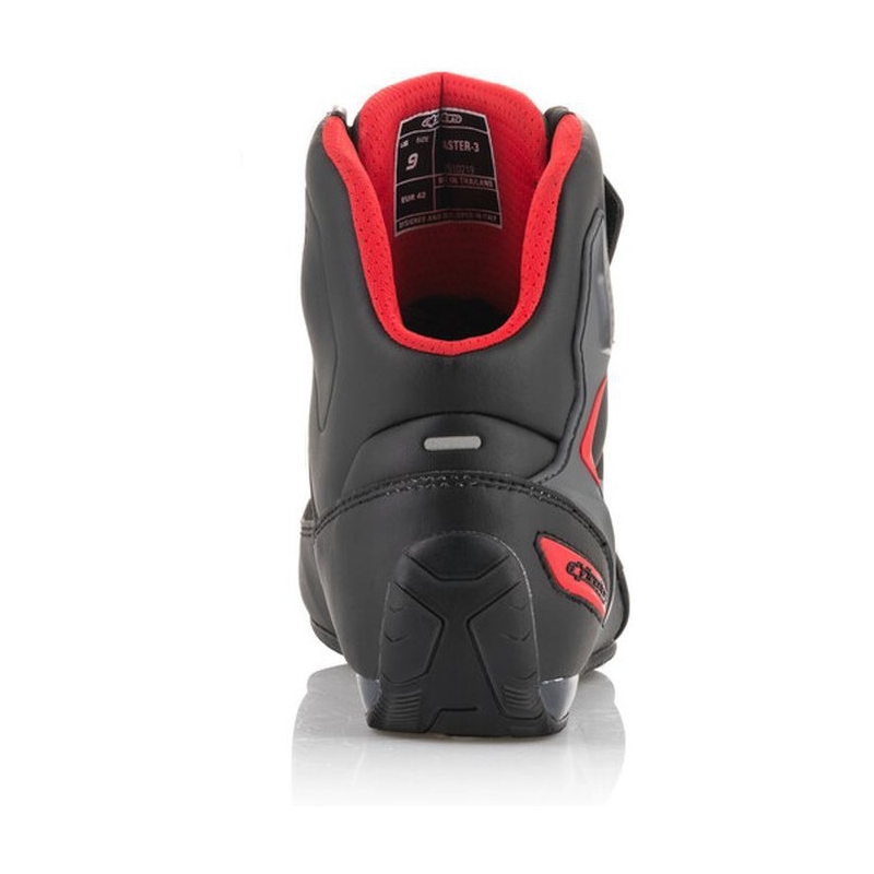 Stivali da moto Alpinestars Faster-3 nero-grigio-rosso