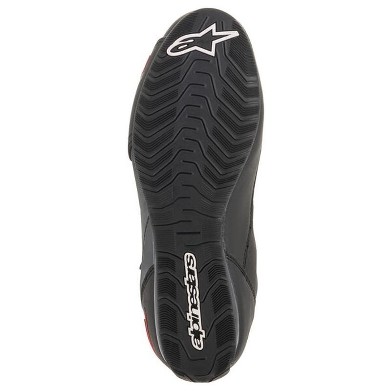 Stivali da moto Alpinestars Faster-3 nero-grigio-rosso