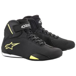 Stivali da moto Alpinestars Sector Nero-Giallo Fluo