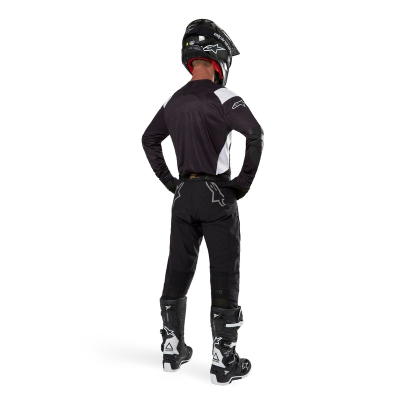 Maglia Alpinestars Techdura Motocross Nero