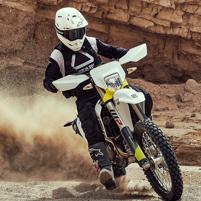 Maglia Alpinestars Techdura Motocross Nero